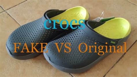 are crocs genuine or original.